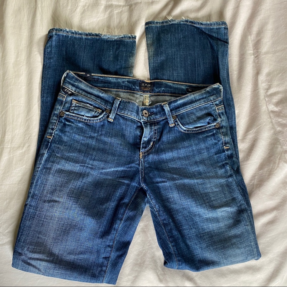 Citizens of Humanity Dita Petite Bootcut Jeans, Wonder wash, size 26